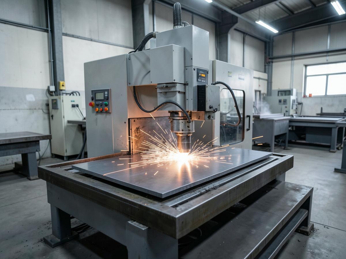 impianto di taglio laser